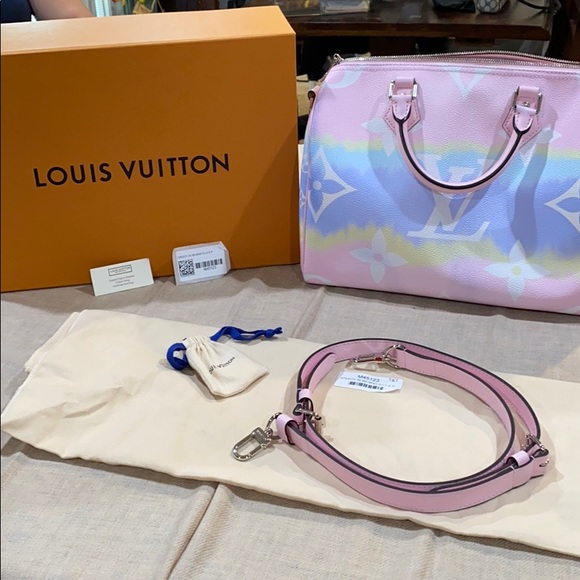 Rare Louis Vuitton Monogram Escale Speedy 30 - Picture 12 of 12